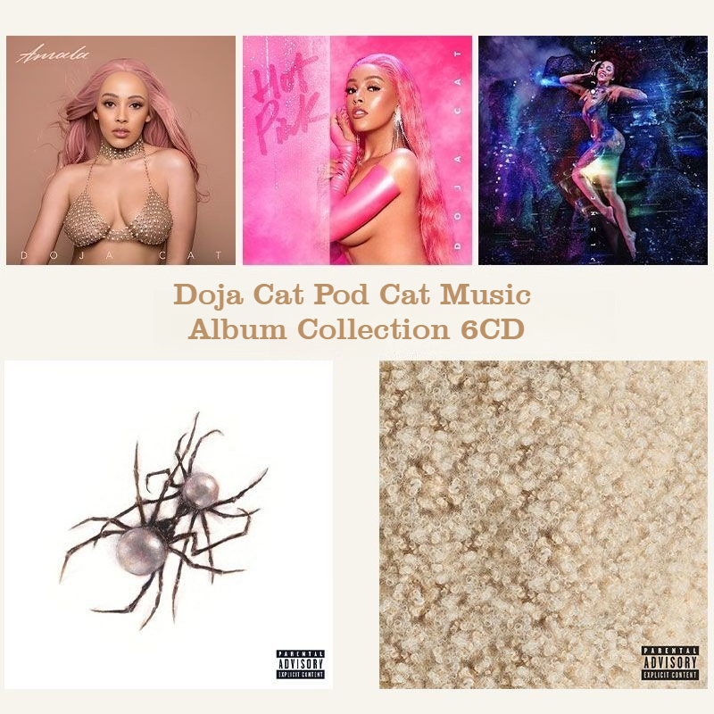 Audio Music For - Doja Cat 6CD Music Album Collection,