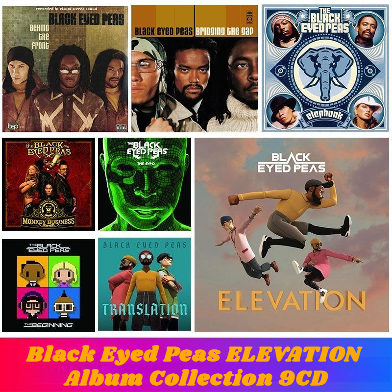 Audio Music For - Black Eyed Peas Complete 9CD Music
