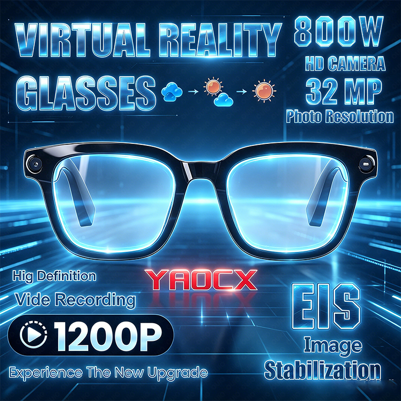 Audio Music Image - 800W Smart Shooting Glasses Anti-shake AI