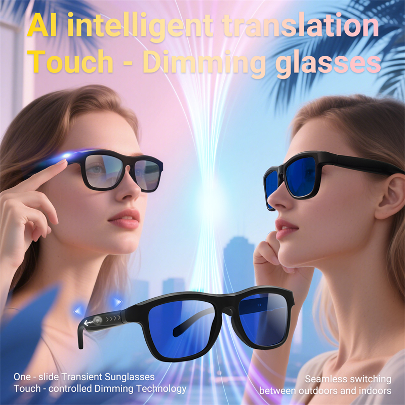 Audio Music Ai - Creatively Smart Sunglasses Electronic Switching Color