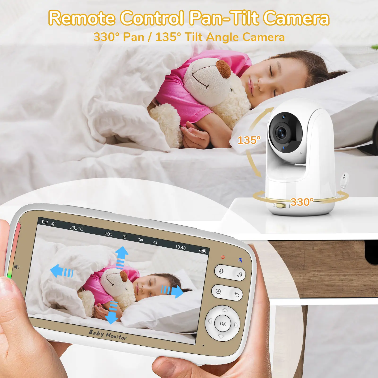 VB803 PRO Baby Monitor with 2p - Audio Music To Video 리뷰 및 가격