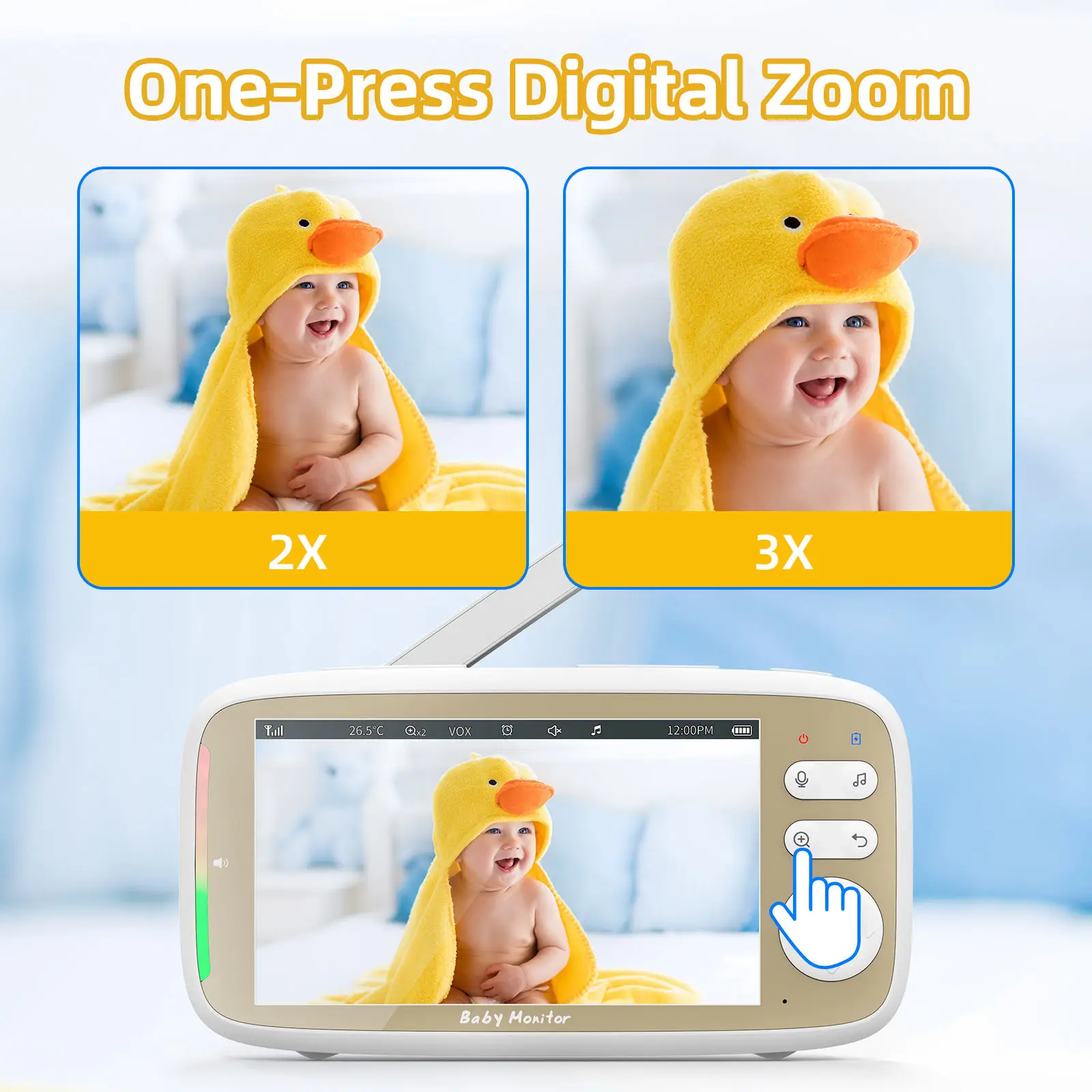 VB803 PRO Baby Monitor with 2p - Audio Music To Video 리뷰 및 가격