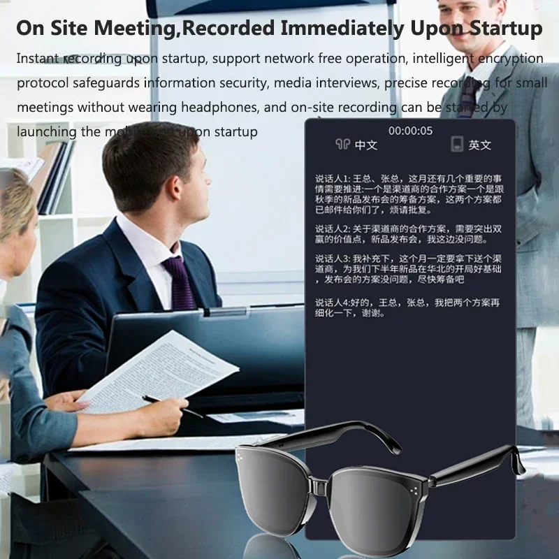 AI Translation Glasses Smart S - Audio Music Ai 리뷰 및 가격