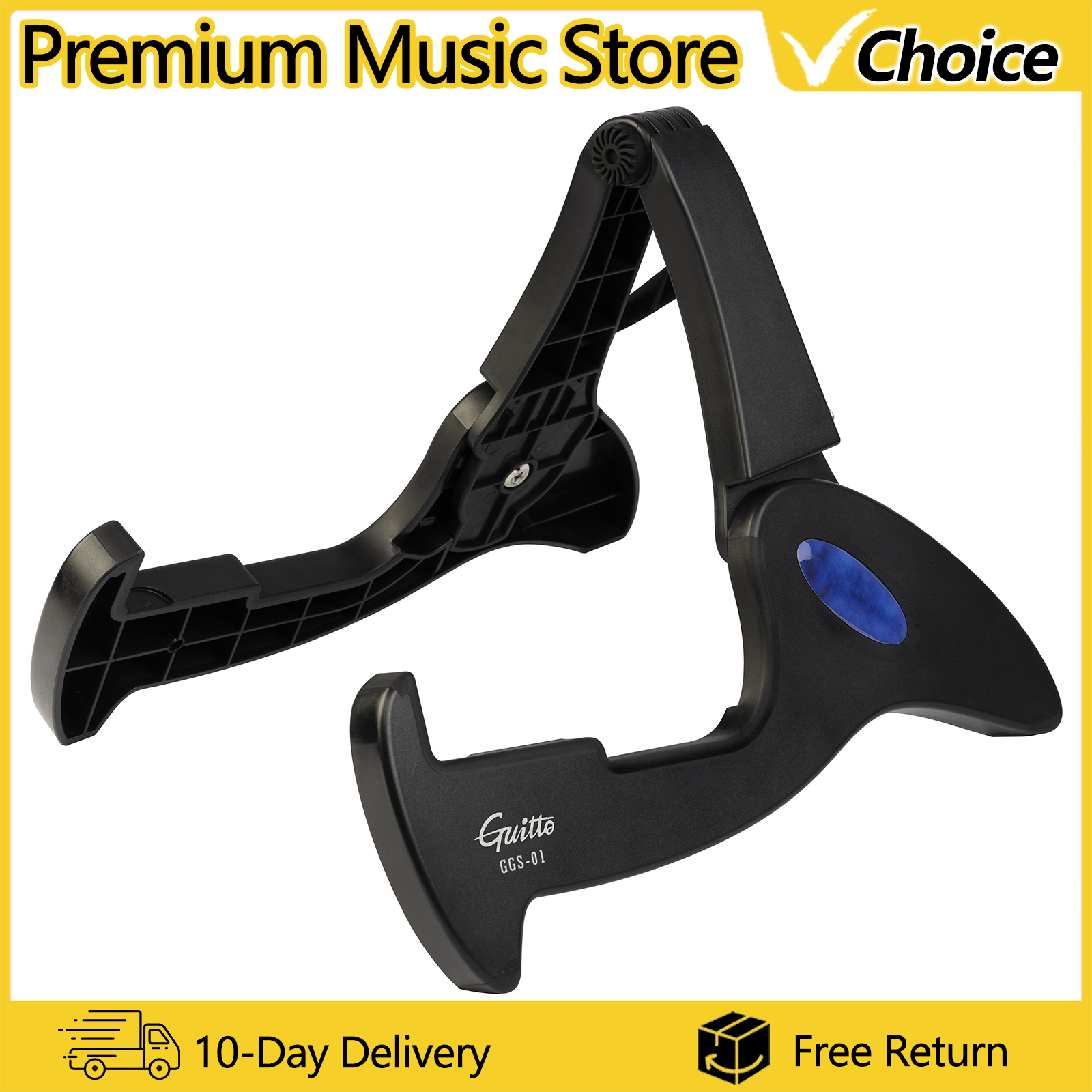 GUITTO GGS-01 Guitar Stand Gui - Music Stand Folding 리뷰 및 가격