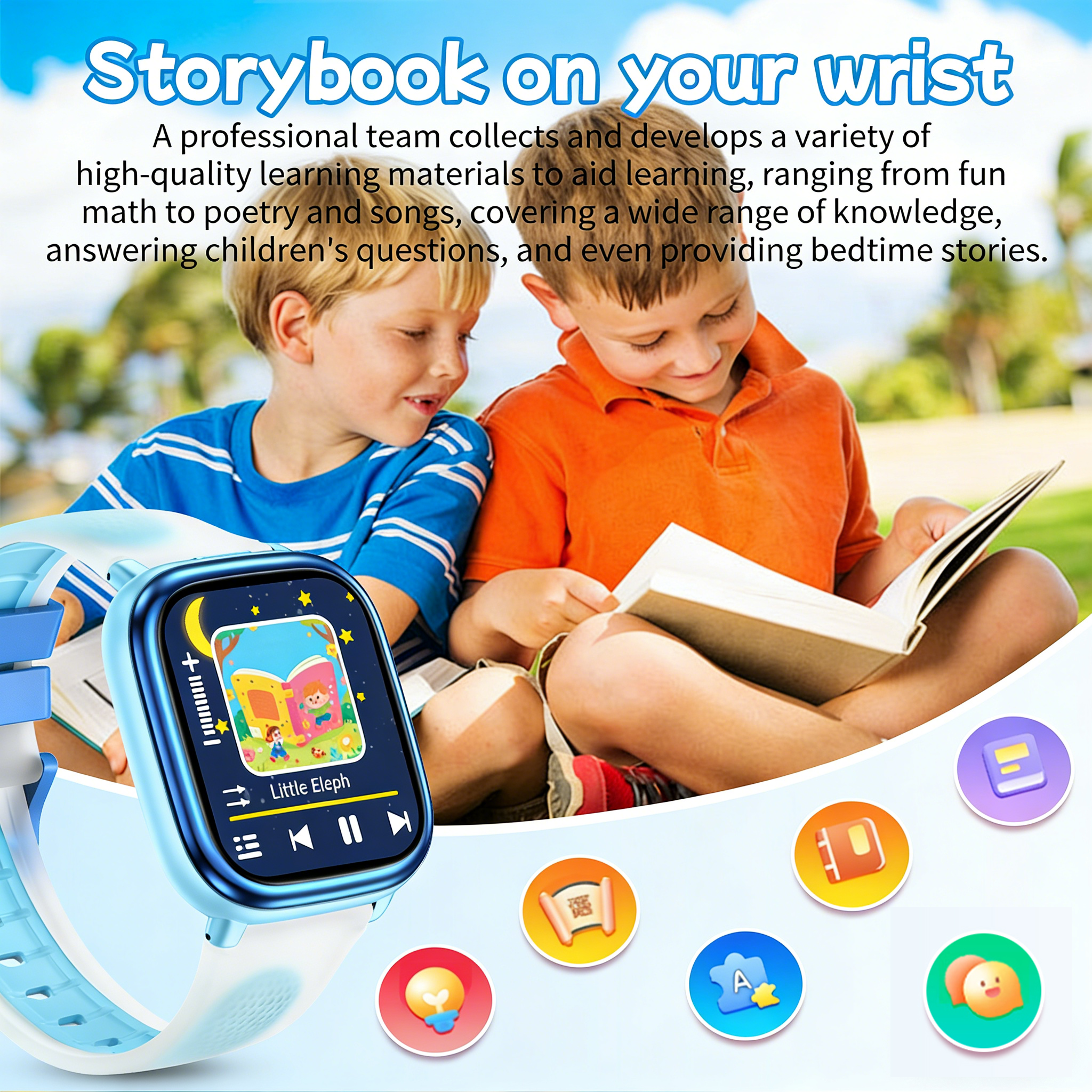 Kids Learning Smart Watch IP68 - Audio Music Light 리뷰 및 가격