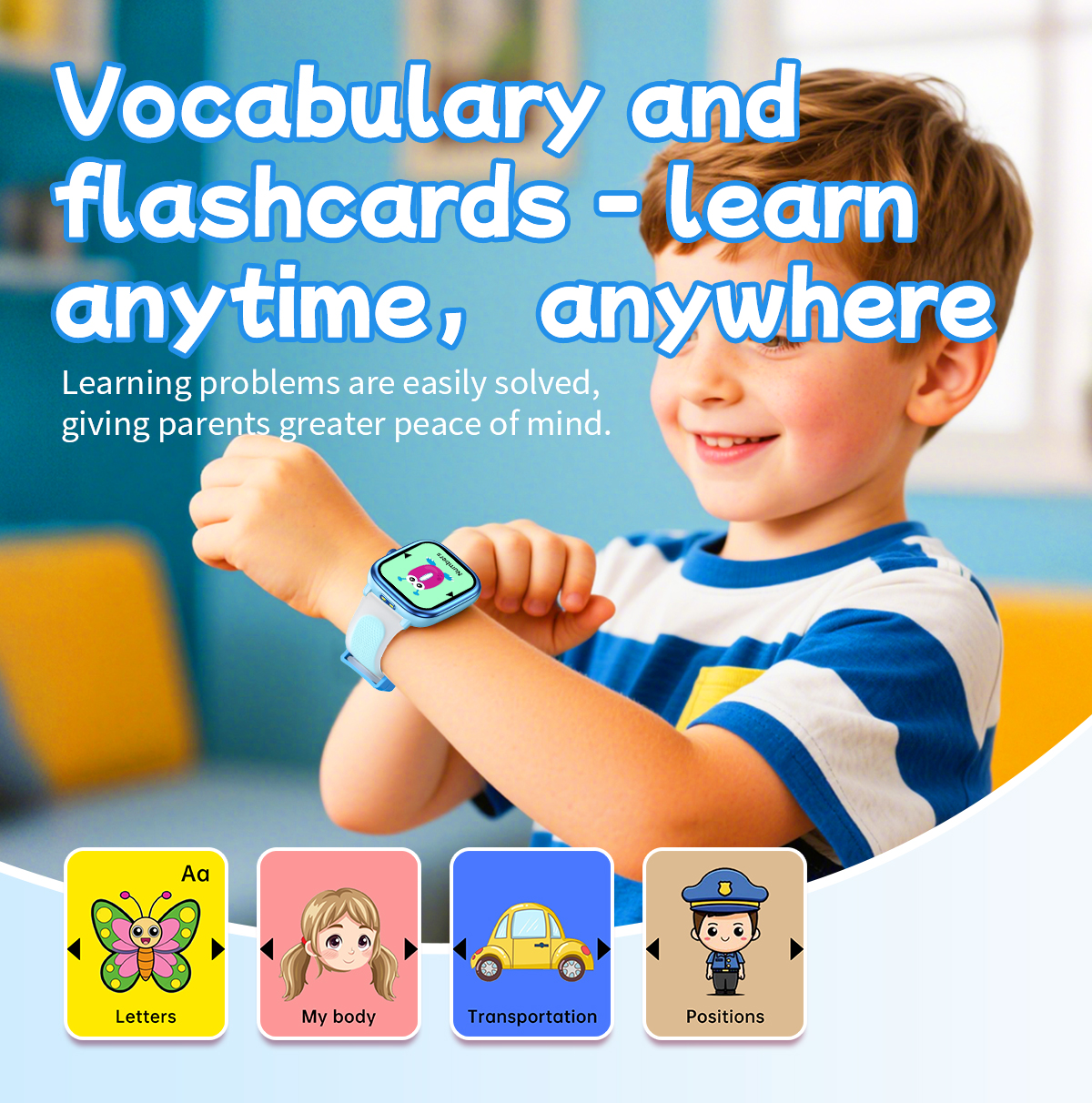 Kids Learning Smart Watch IP68 - Audio Music Light 리뷰 및 가격
