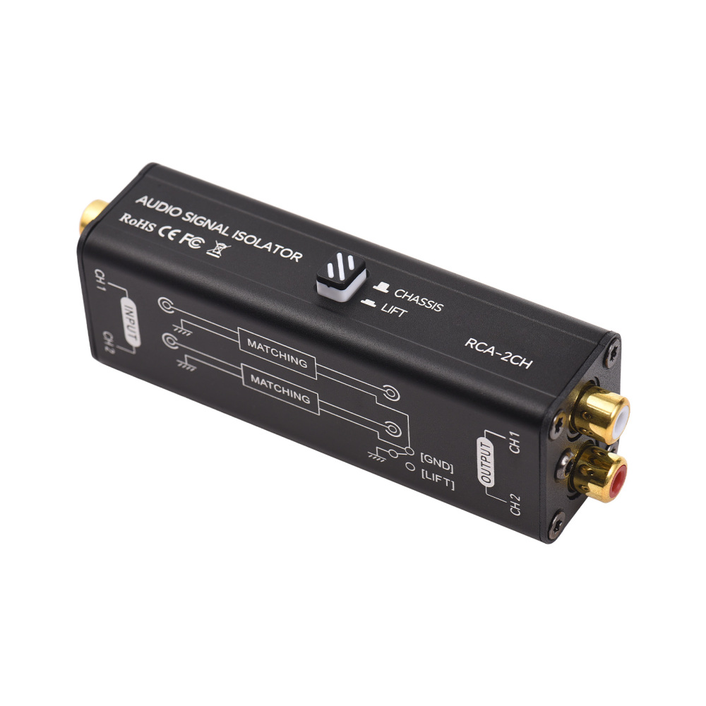 Portable 2 Channels RCA Ground - Audio Music Isolator 리뷰 및 가격
