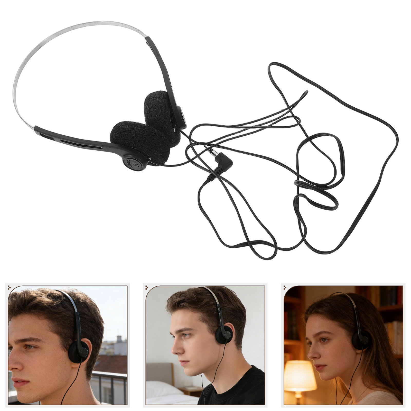 Wired Over Ear Vintage Headpho - Audio Music Technology 리뷰 및 가격
