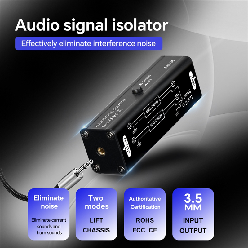 Leading-AUX Audio Passive Isol - Audio Music Isolator 리뷰 및 가격