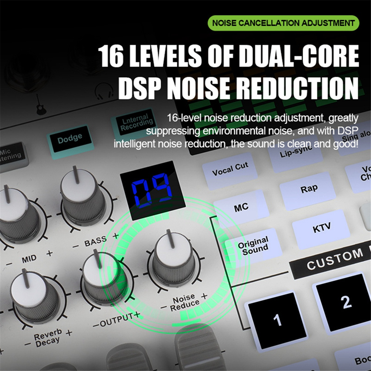 SN800 Live Sound Card Voice Ch - Audio Music Changer 리뷰 및 가격