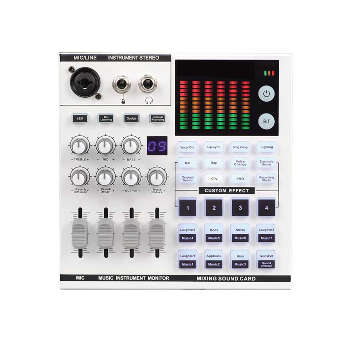 SN800 Live Sound Card Voice Ch - Audio Music Changer 리뷰 및 가격