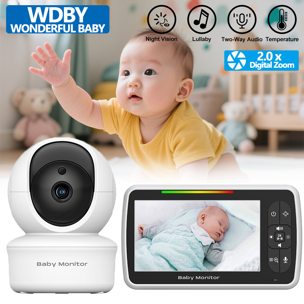 5.0 Inch Video Baby Monitor Wi - Audio Music To Video 리뷰 및 가격
