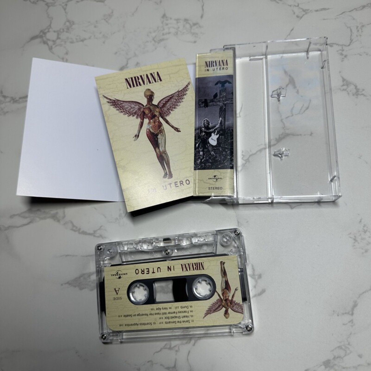 Nirvana in Utero Cassette Tape - Audio Music For 리뷰 및 가격