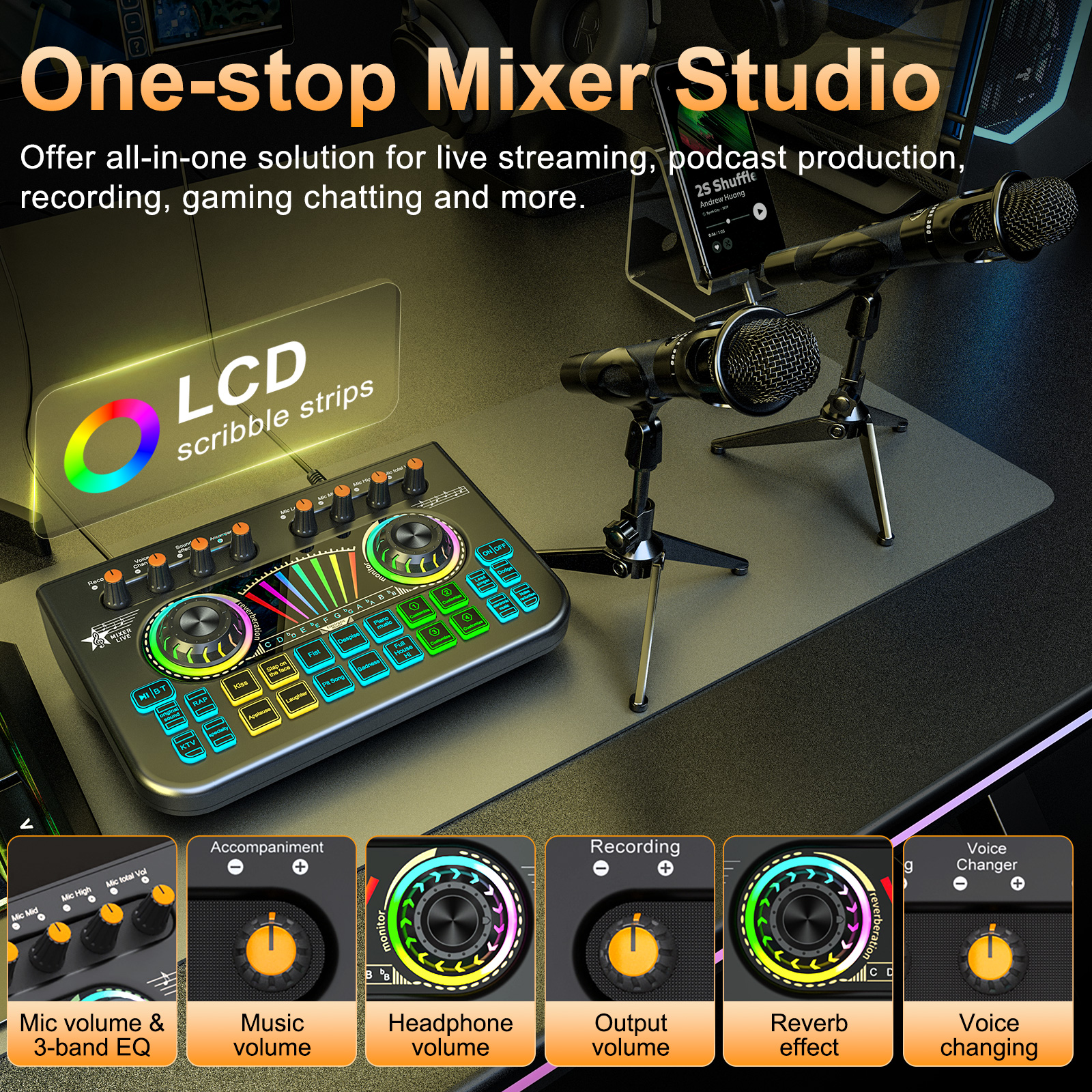 Tenlamp Sound Board to Play Mu - Audio Music Changer 리뷰 및 가격