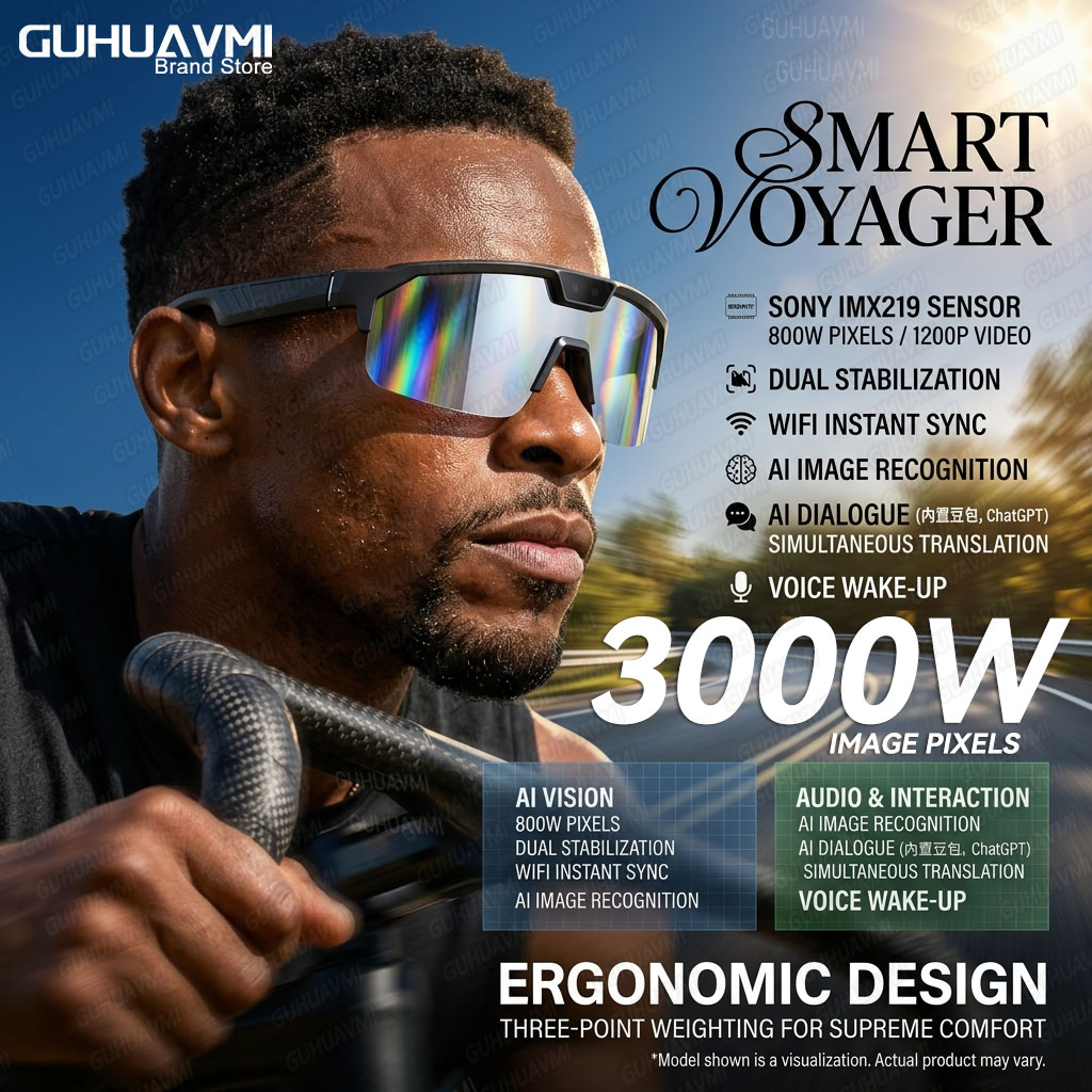 Photochromic Smart Glasses 120 - Audio Music To Video 리뷰 및 가격