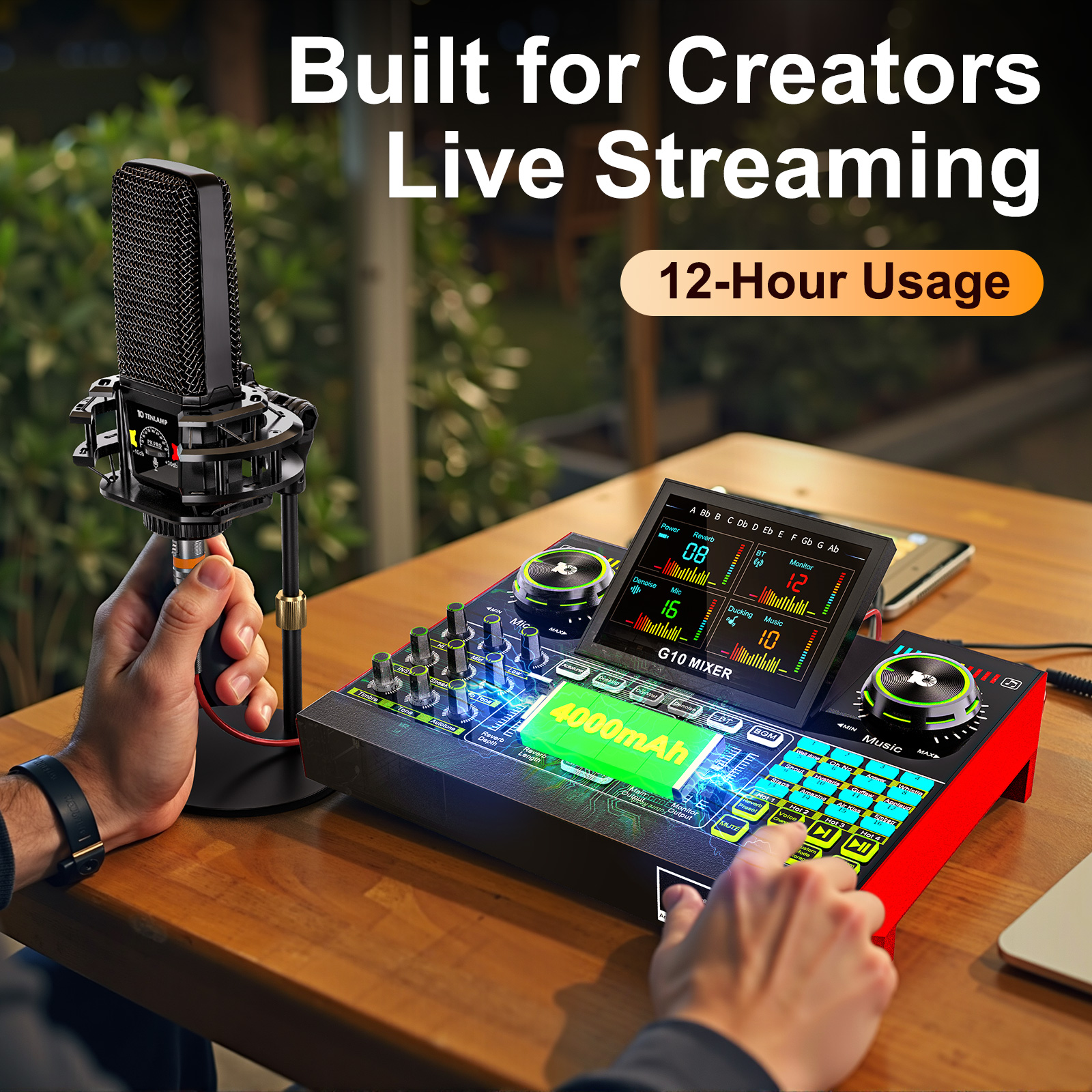 Tenlamp Audio Interface Mixer  - Audio Music Changer 리뷰 및 가격