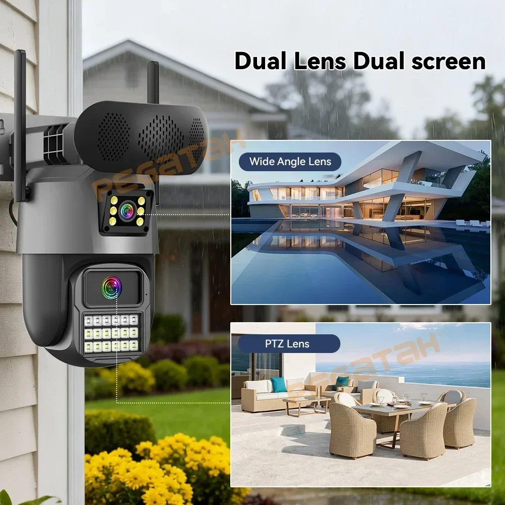 8MP Outdoor Security Camera wi - Audiovision Music Player 리뷰 및 가격
