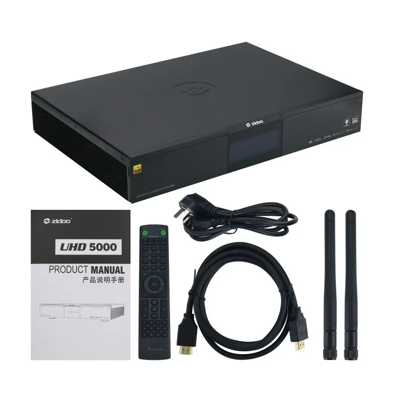 ZIDOO UHD5000 4K HDR Dolby Vis - Audiovision Music Player 리뷰 및 가격