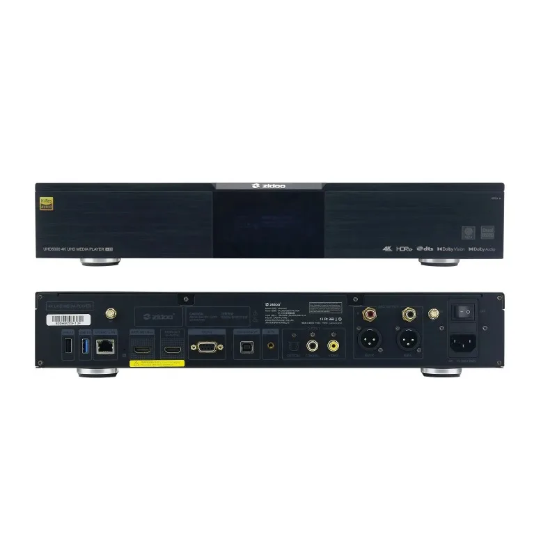 ZIDOO UHD5000 4K HDR Dolby Vis - Audiovision Music Player 리뷰 및 가격