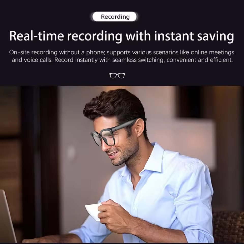 M02S AI Smart Glasses 8MP Came - Audio Music Ai 리뷰 및 가격