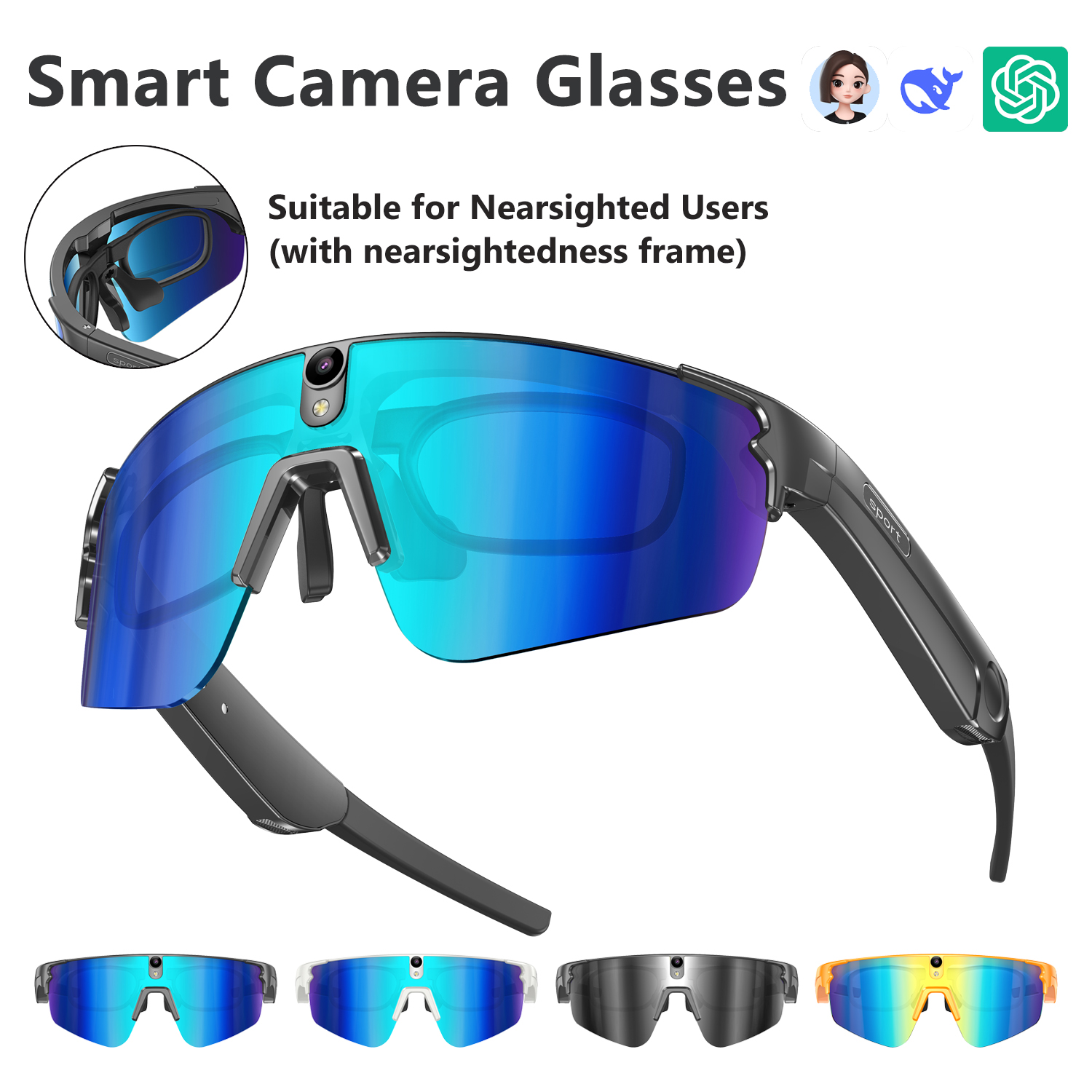 L805 AI Smart Glasses With 800 - Audio Music To Video 리뷰 및 가격