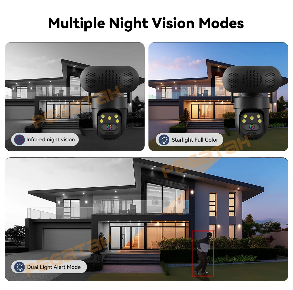 8MP WiFi IP Camera with Music  - Audiovision Music Player 리뷰 및 가격