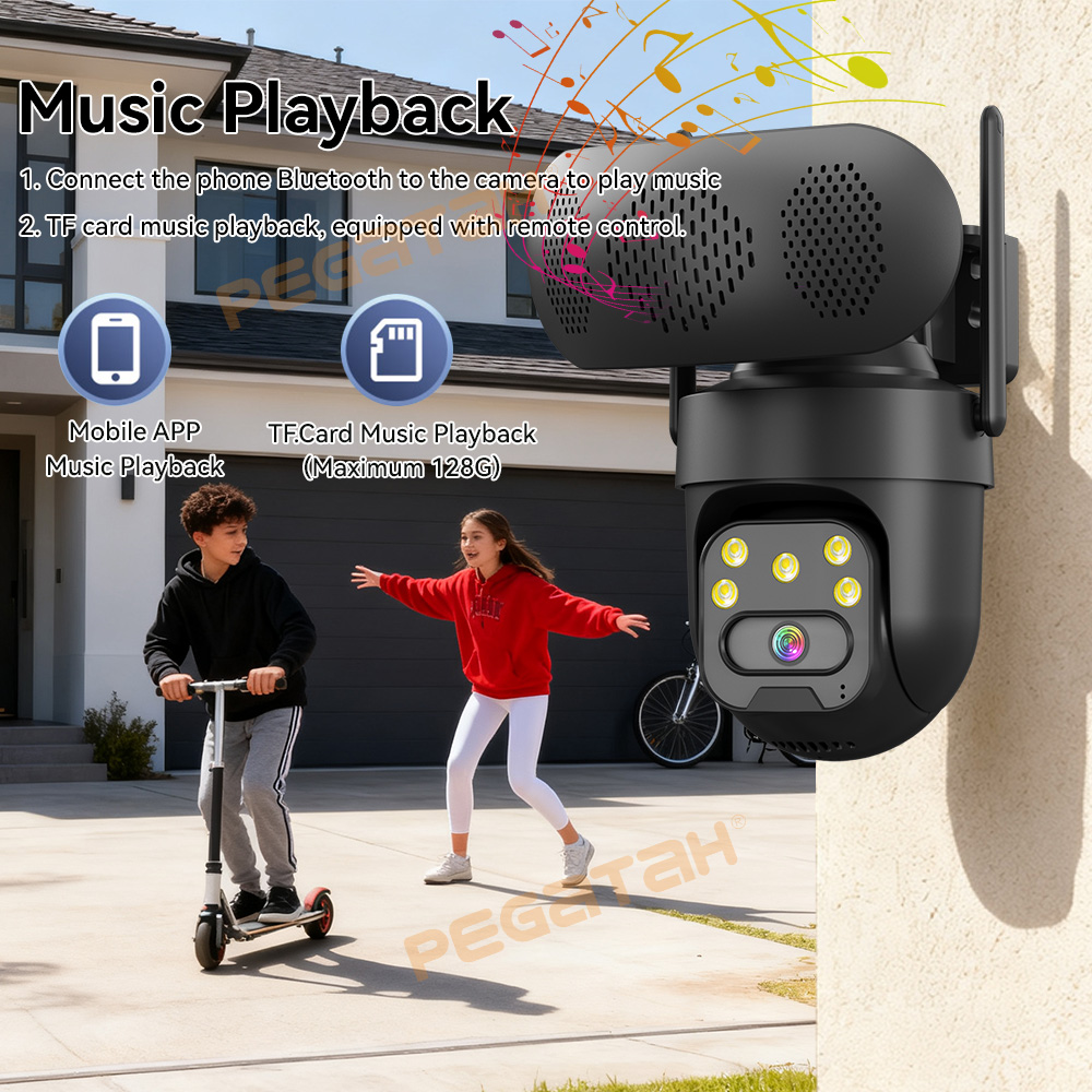 8MP WiFi IP Camera with Music  - Audiovision Music Player 리뷰 및 가격