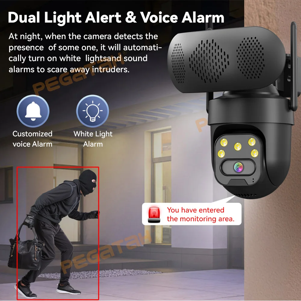 8MP WiFi IP Camera with Music  - Audiovision Music Player 리뷰 및 가격