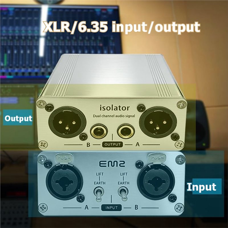 CJSD-XLR Audio Isolator Audio  - Audio Music Isolator 리뷰 및 가격