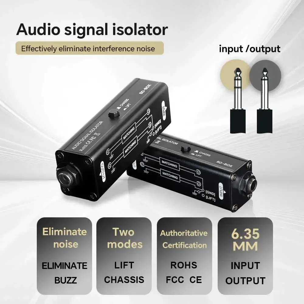 Portable 6.35MM AUX Ground Loo - Audio Music Isolator 리뷰 및 가격