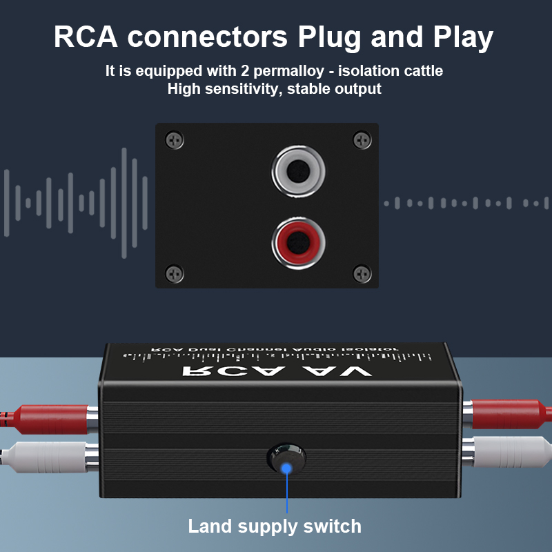 High Performance 2 Channel RCA - Audio Music Isolator 리뷰 및 가격