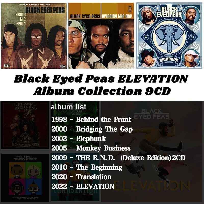 Black Eyed Peas Complete 9CD M - Audio Music For 리뷰 및 가격