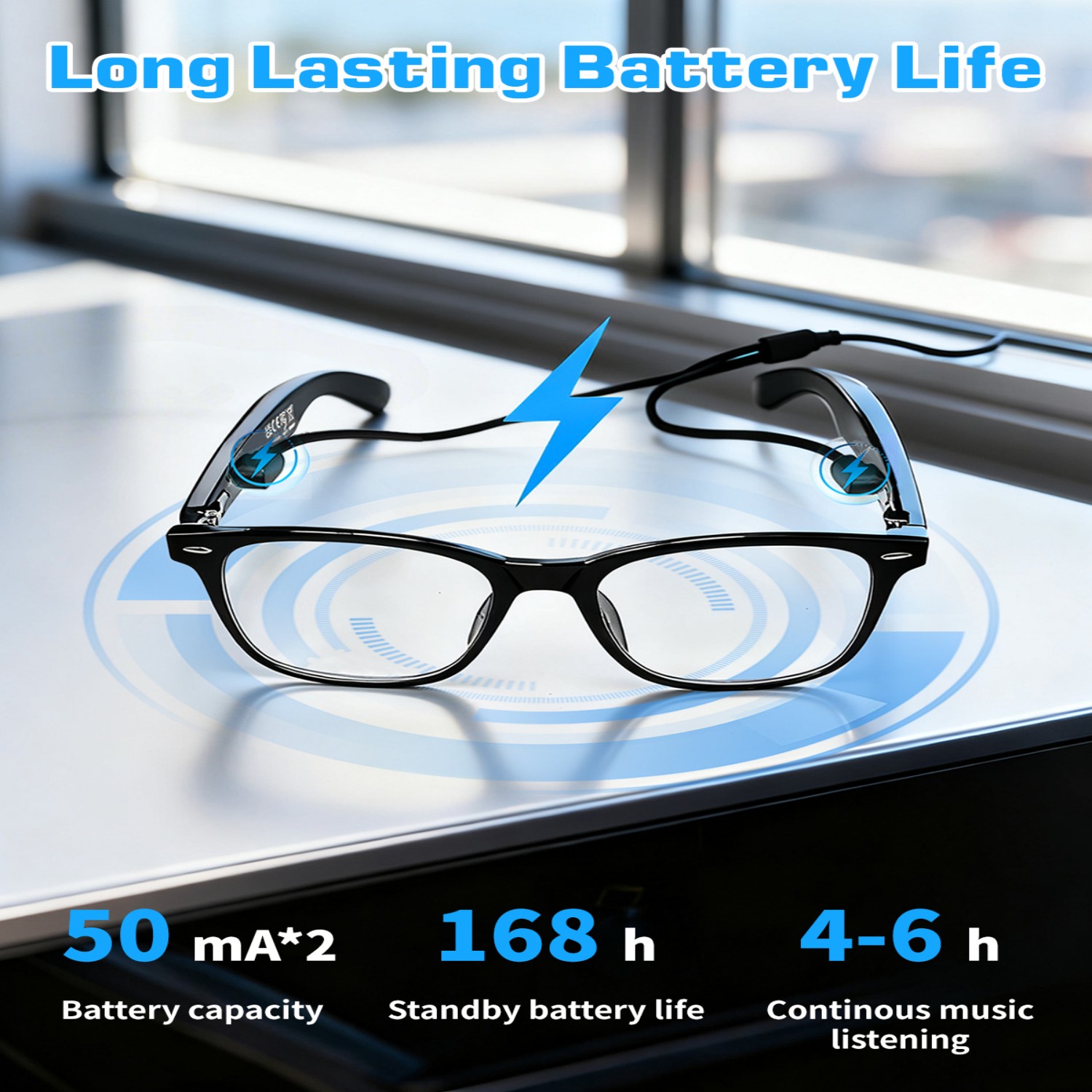 GT35 Smart Glasses with AI Tra - Audio Music Ai 리뷰 및 가격
