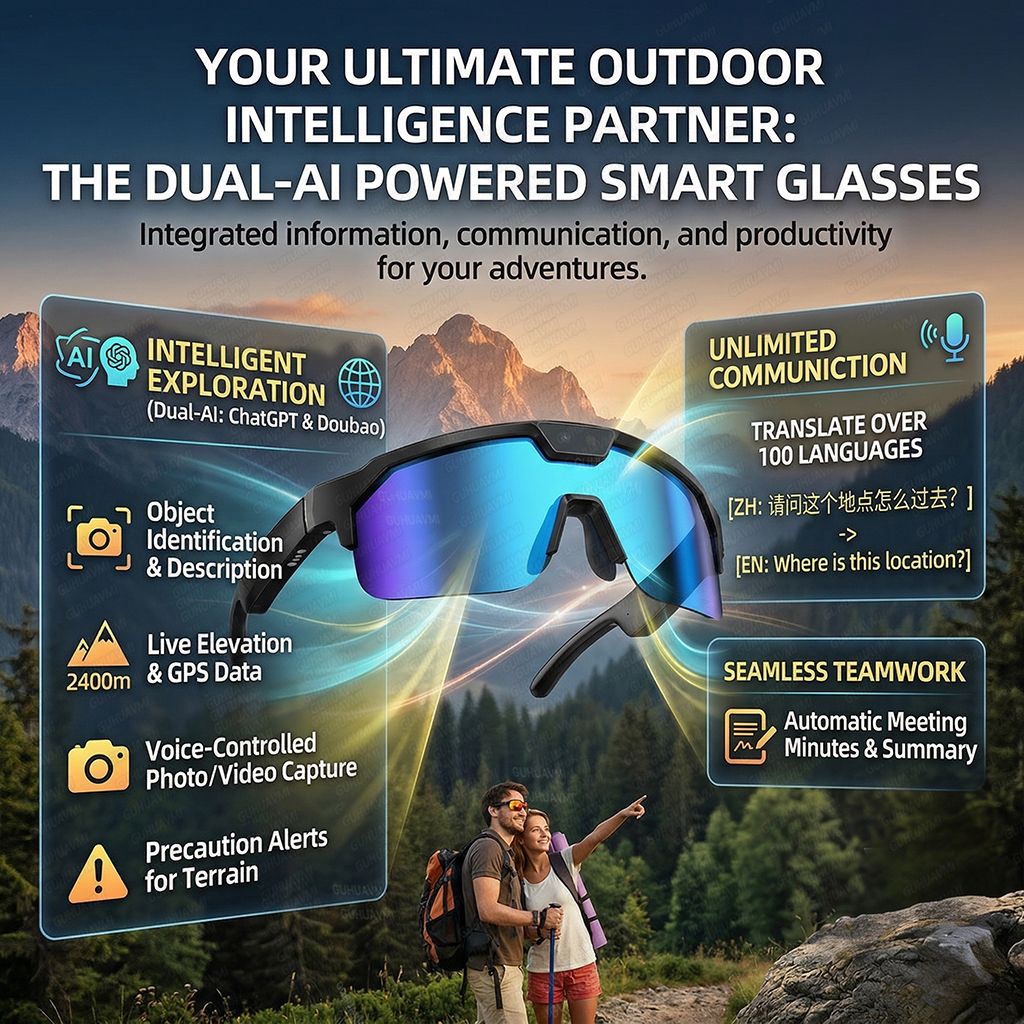 2026 New AI Smart Sports Glass - Audio Music To Video 리뷰 및 가격