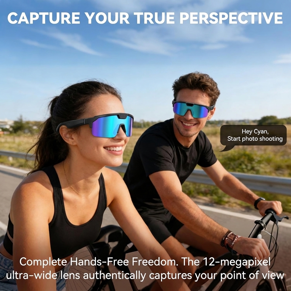 2026 New AI Smart Sports Glass - Audio Music To Video 리뷰 및 가격