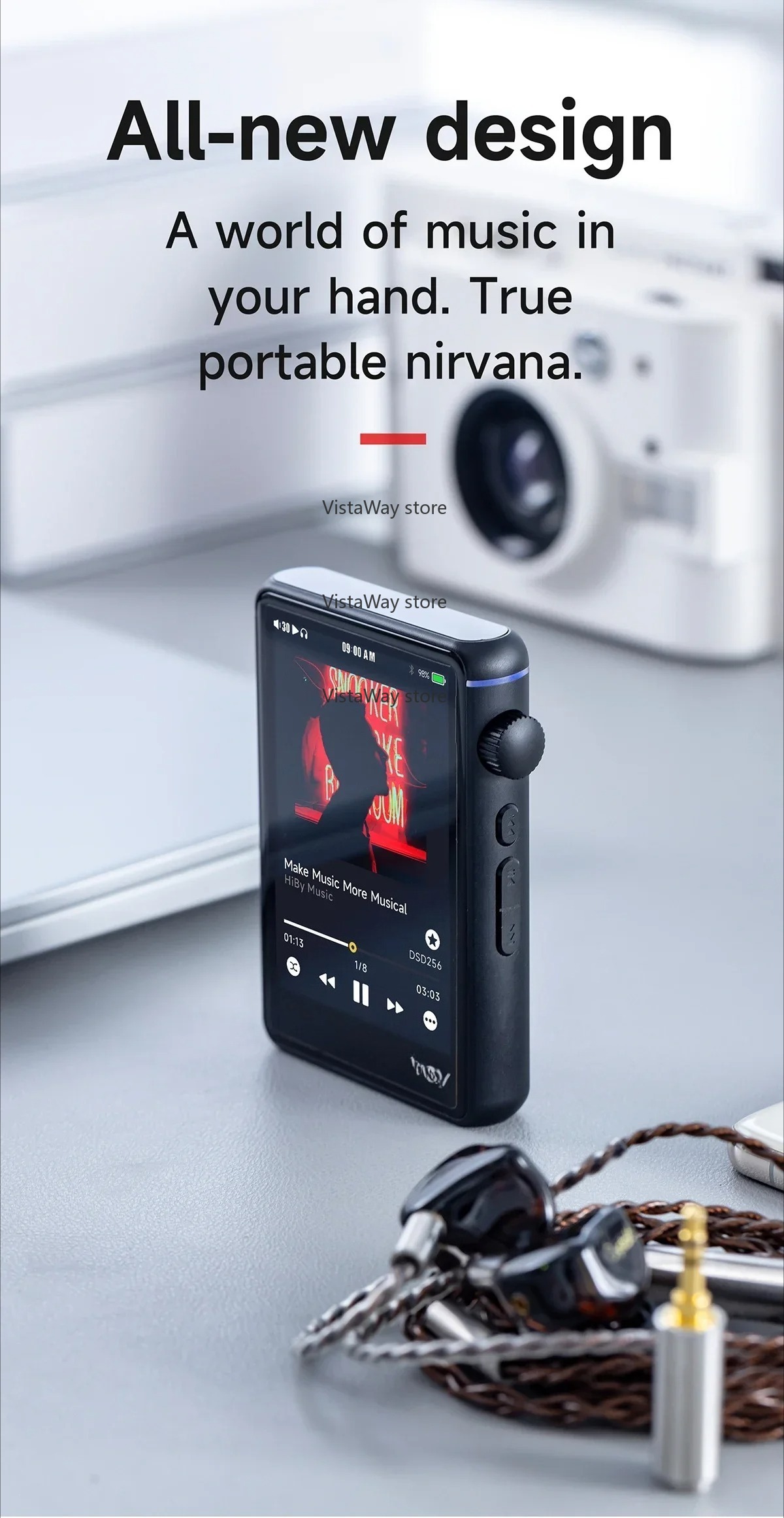 Bluetooth WiFi Music Player MP - Audio Music Web 리뷰 및 가격