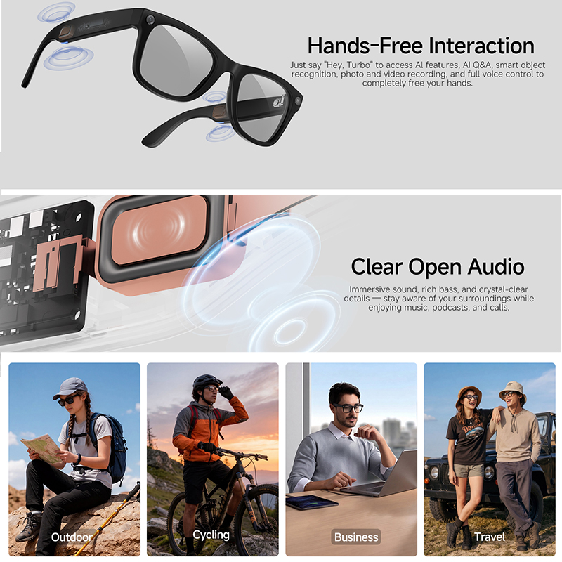 2026 New AI Smart Glasses 8MP  - Audio Music Ai 리뷰 및 가격