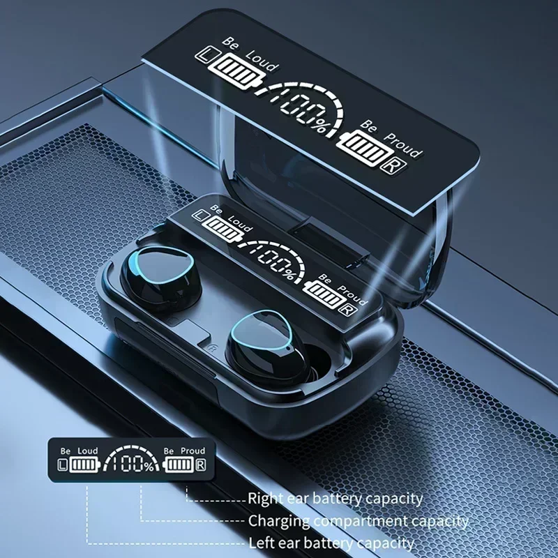 Bluetooth headset M10 hands-fr - Audio Music Apple 리뷰 및 가격