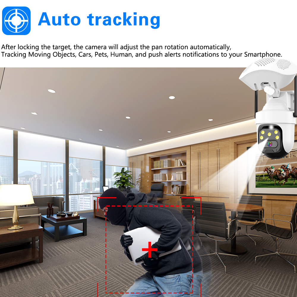 ICSEE 5MP WiFi PTZ IP Camera w - Audiovision Music Player 리뷰 및 가격