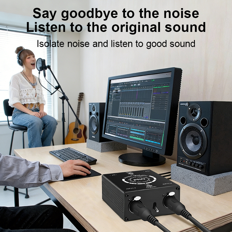 Professional 6.5mm XLR 2CH Aud - Audio Music Isolator 리뷰 및 가격
