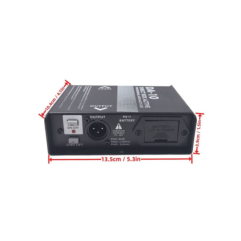Da-10 Active DIBOX Impedance T - Audio Music Isolator 리뷰 및 가격