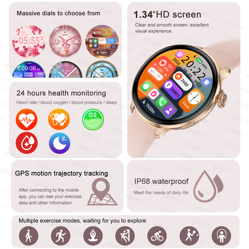 2026 New Lady Fashion Smart Wa - Audio Music Light 리뷰 및 가격