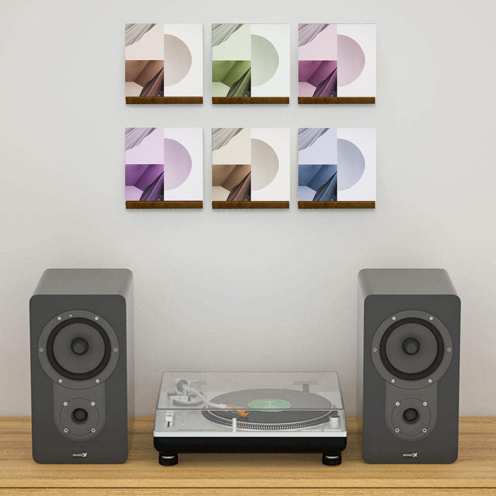 Wall Record Holder Wood Vinyl  - Music Stand Folding 리뷰 및 가격