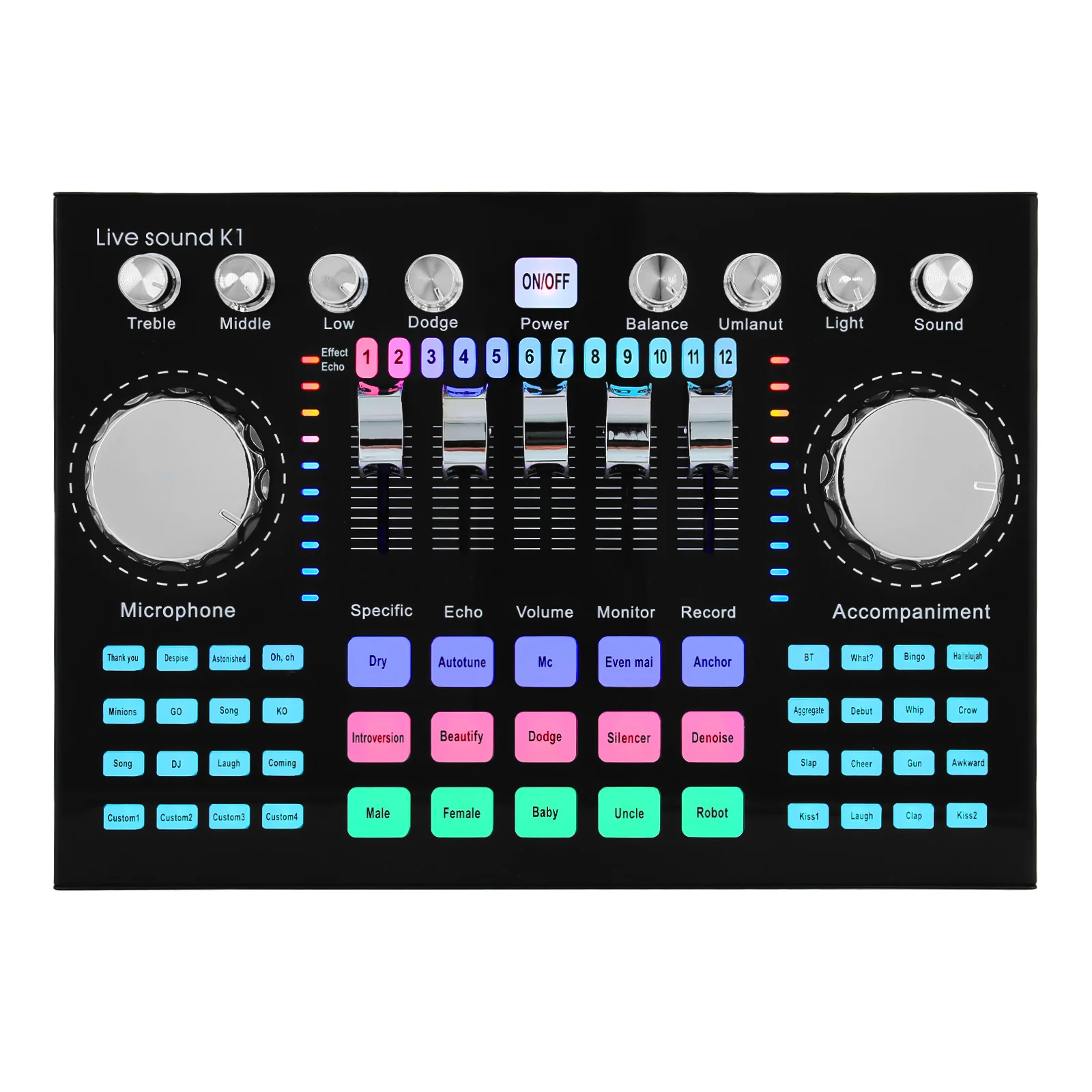 K1 Live Sound Card Voice Chang - Audio Music Changer 리뷰 및 가격