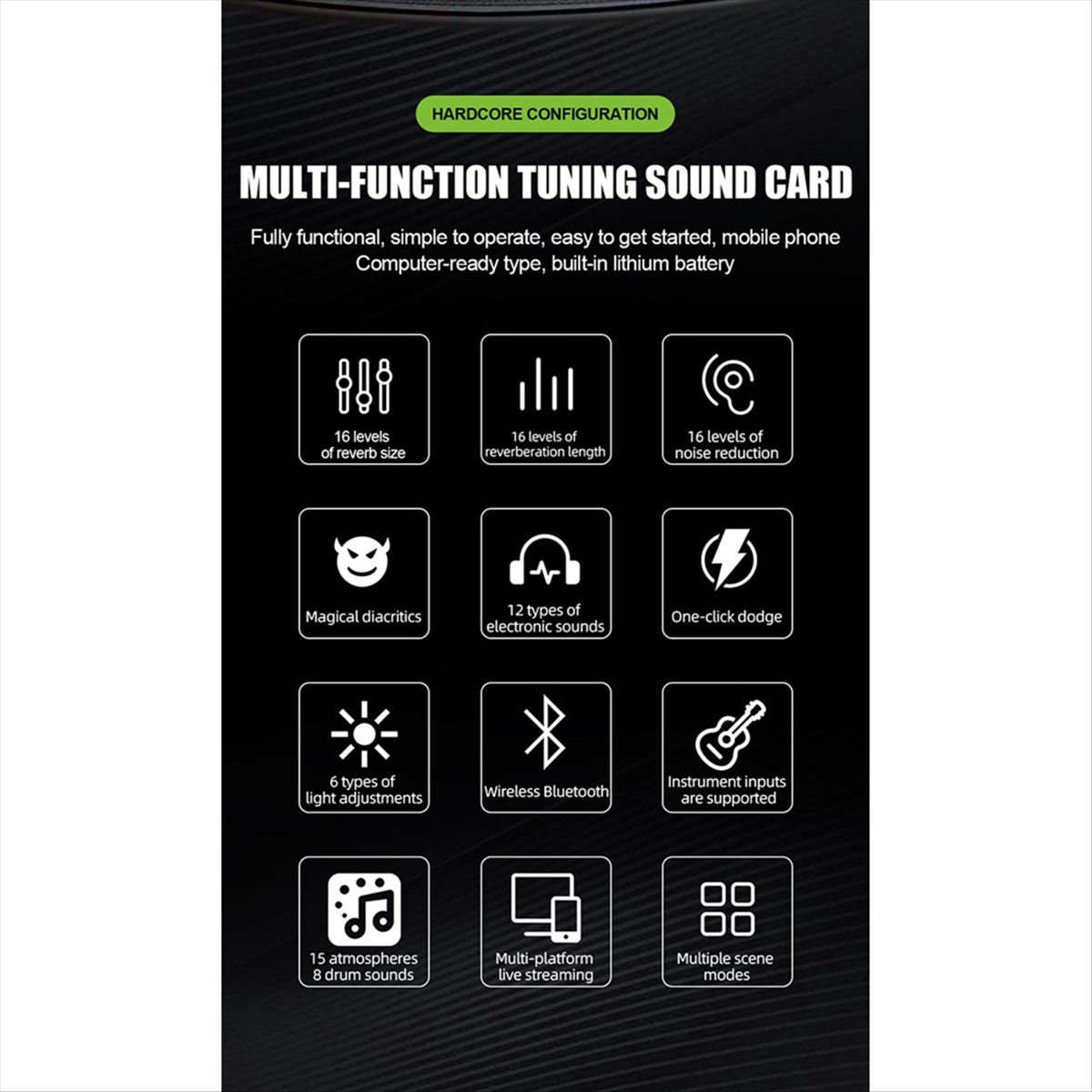 DT77 SN800 Live Sound Card Voi - Audio Music Changer 리뷰 및 가격