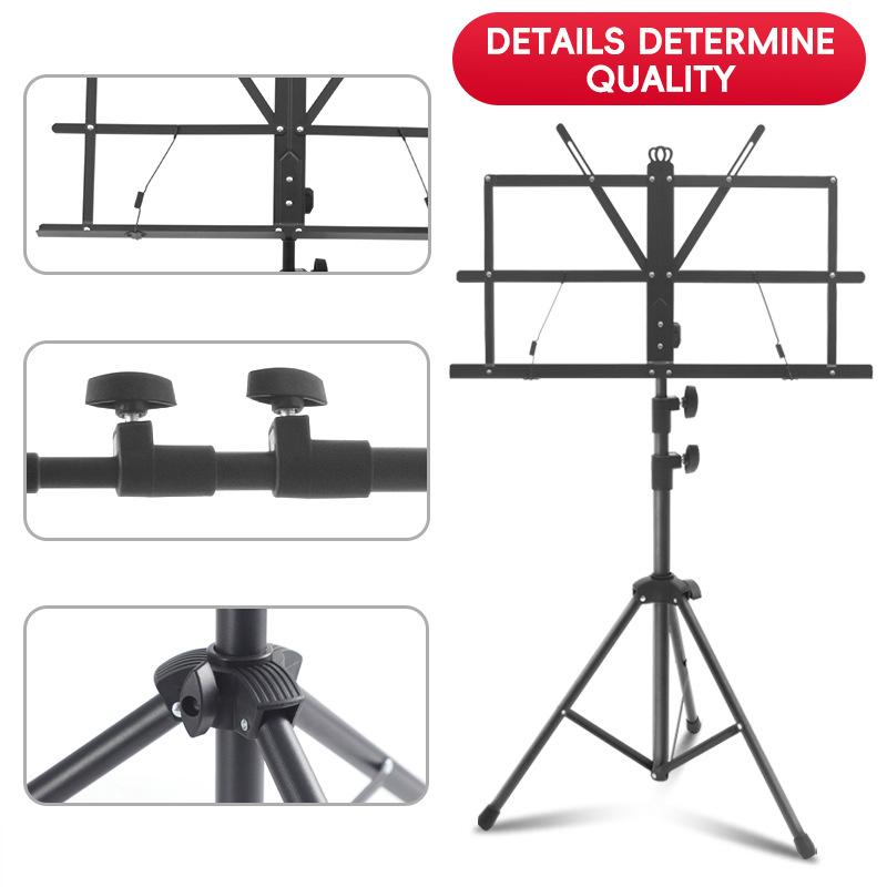 New Music Stand 2 In 1 Dual Us - Music Stand Folding 리뷰 및 가격