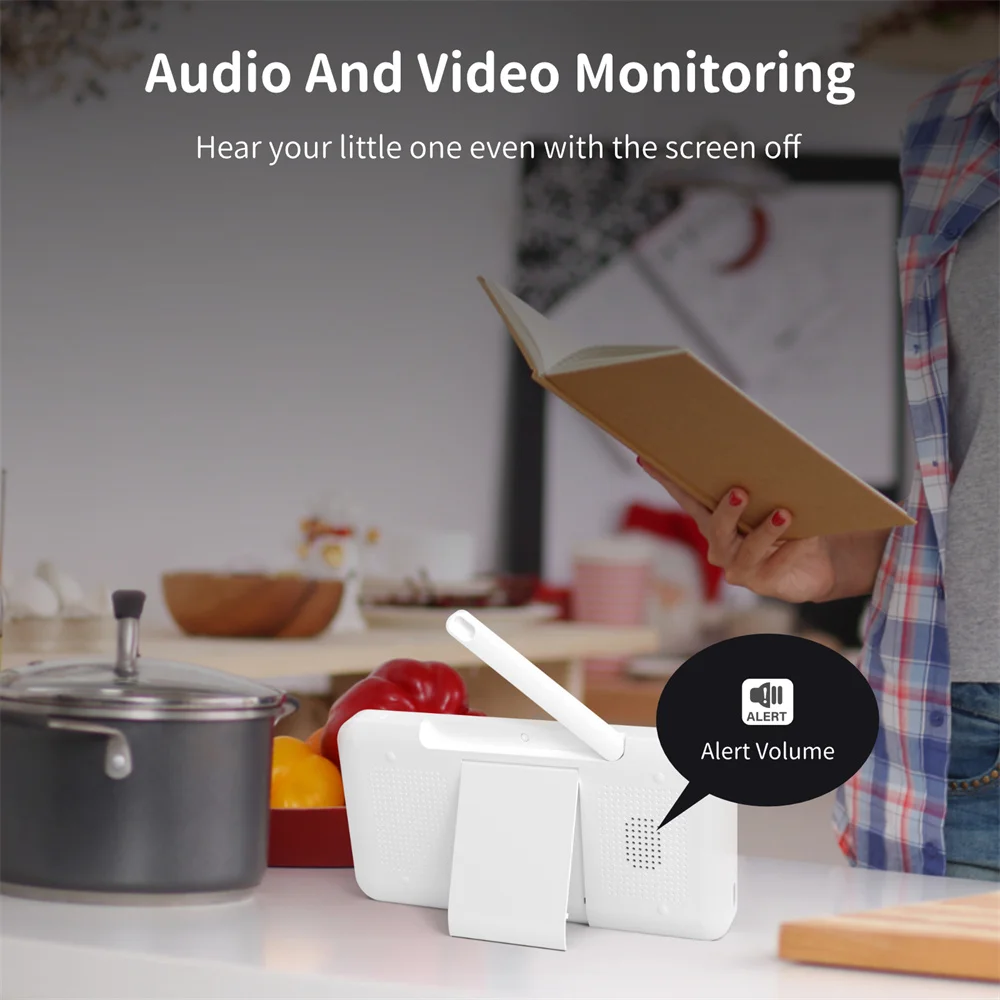 Babystar 5 Inch Wifi Baby Moni - Audio Music To Video 리뷰 및 가격