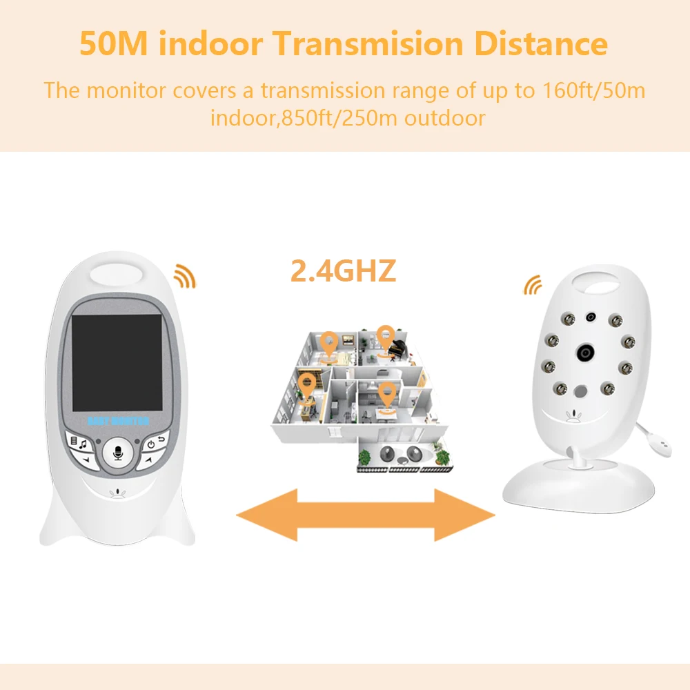 VB601 Electronic Baby Monitor  - Audio Music To Video 리뷰 및 가격