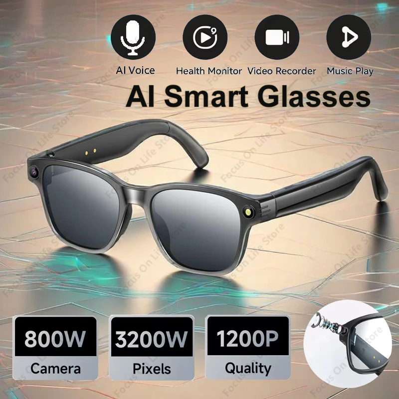 AI Smart Glasses 8 Million Cam - Audio Music To Video 리뷰 및 가격