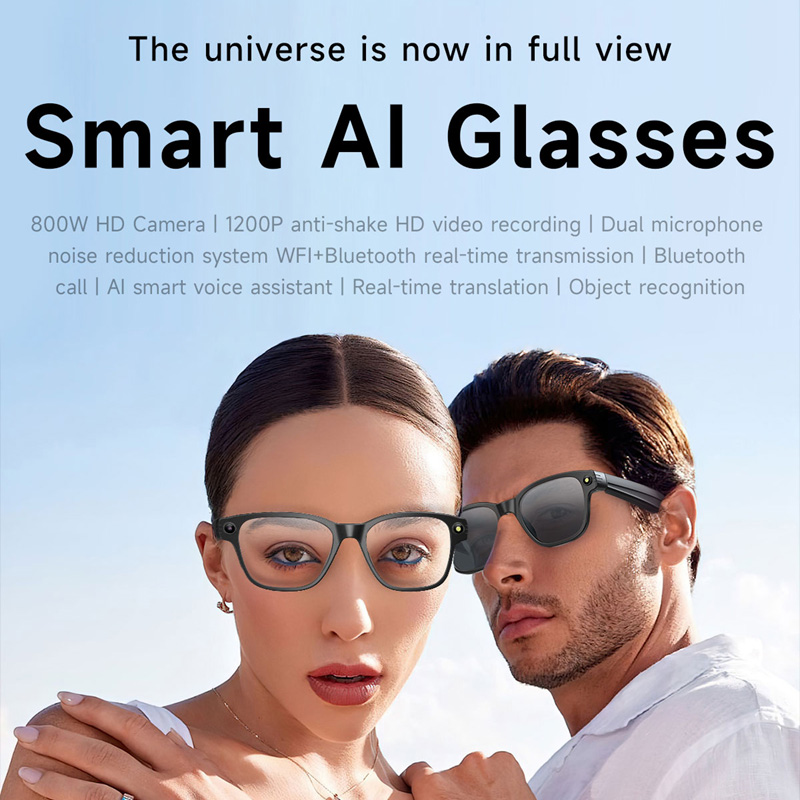 AI Smart Glasses 8 Million Cam - Audio Music To Video 리뷰 및 가격